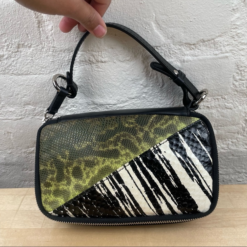 Simone Rainer Gorgeous leather exotic leather mini bag